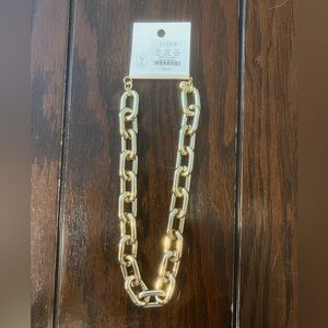 J. Crew Women’s Gold Tone Chunky Link Necklace